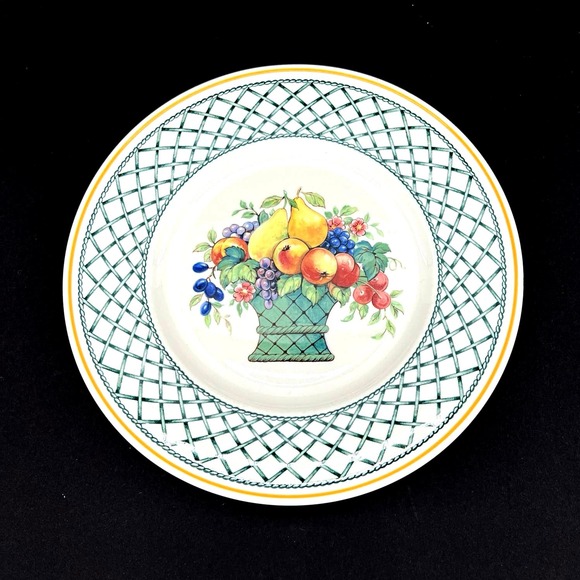 Villeroy & Boch Basket 10,5” dinner plates- set of 4 - Picture 2 of 6